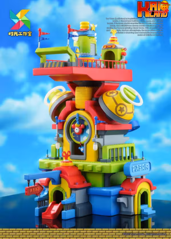 MapleStory Time Studio Toy City Clock Tower Resin Statue 1