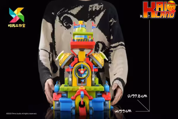 MapleStory Time Studio Toy City Clock Tower Resin Statue 3