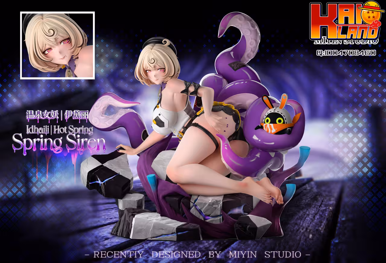 MiYin Studio Hot Spring Idhaili Resin Statue