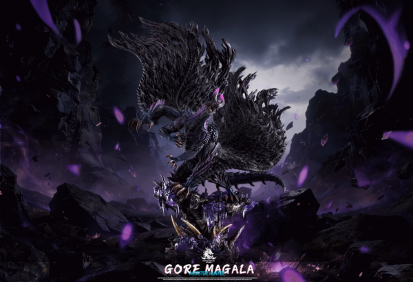 Monster Hunter Dragon Realm Studio Gore Magala Resin Statue 1