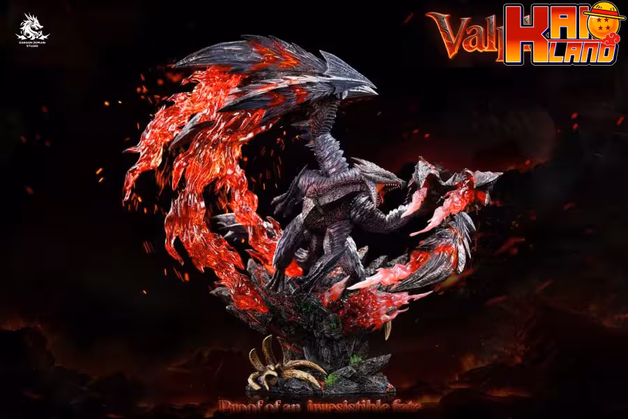 Monster Hunter Dragon Realm Studio Valphalk Resin Statue