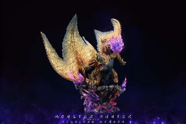 Monster Hunter S6 Studio Shagaru Magala Resin Statue 5