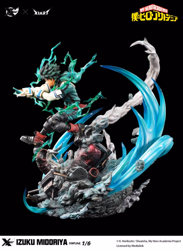 My Hero Academia XFire x X1ART Studio Izuku Midoriya Licensed Resin Statue 7
