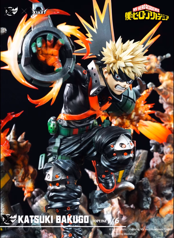 My Hero Academia XFire x X1ART Studio Katsuki Bakugo Licensed Resin Statue 5