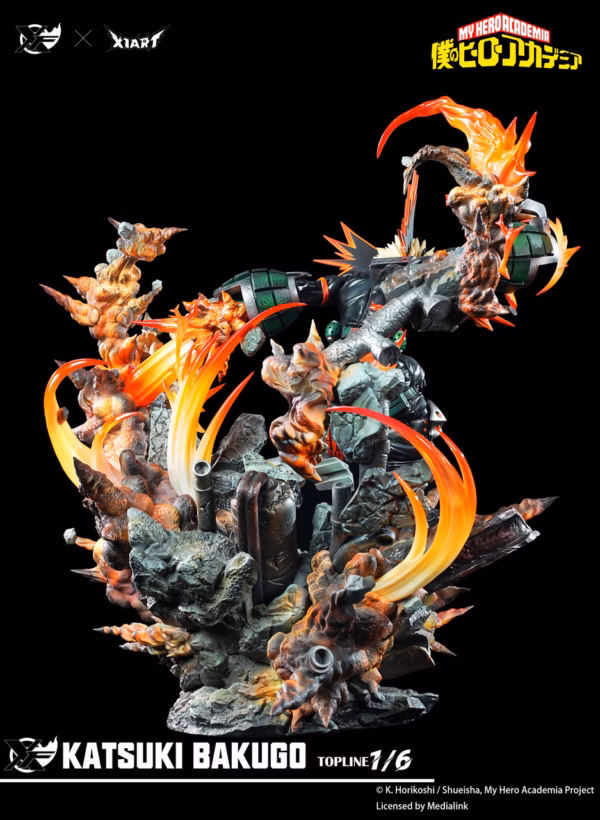 My Hero Academia XFire x X1ART Studio Katsuki Bakugo Licensed Resin Statue 8