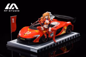 Neon Genesis Evangelion AF Studio Soryu Asuka Langley McLaren Sports Car Resin Statue