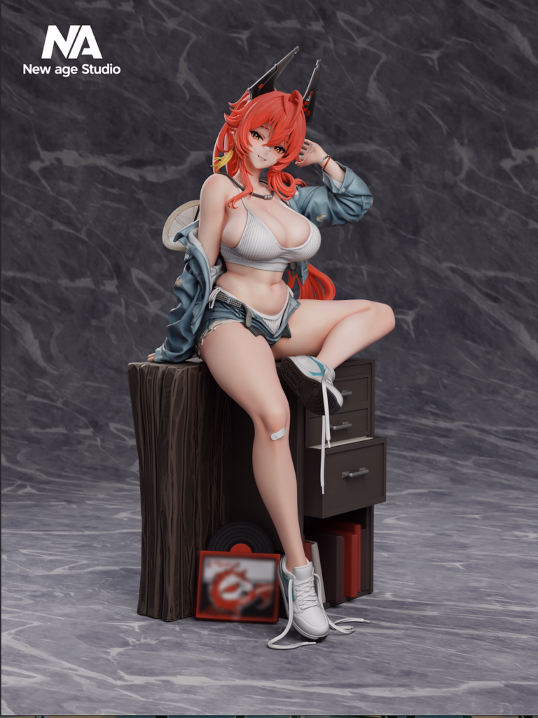 New Age Studio Red Hood Resin Statue