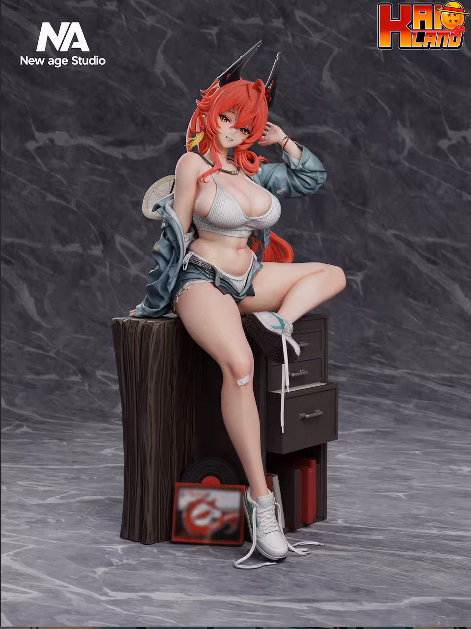 New Age Studio Red Hood Resin Statue