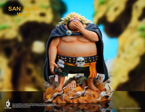 One Piece DX Studio Sanjuan Wolf Resin Statue 1