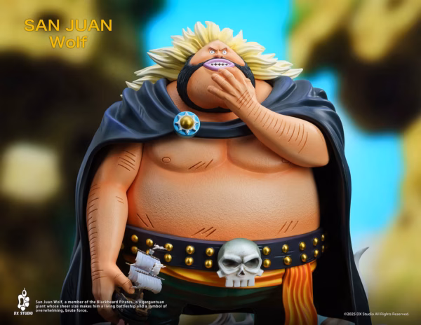 One Piece DX Studio Sanjuan Wolf Resin Statue 2