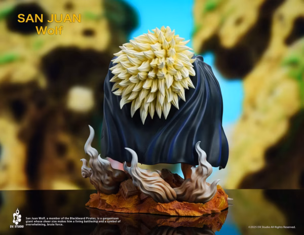 One Piece DX Studio Sanjuan Wolf Resin Statue 3