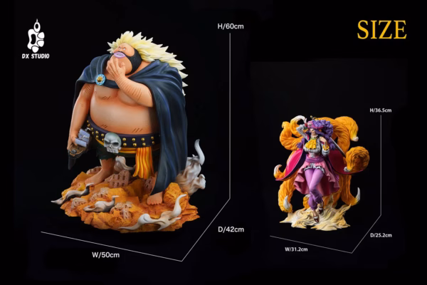 One Piece DX Studio Sanjuan Wolf Resin Statue 4