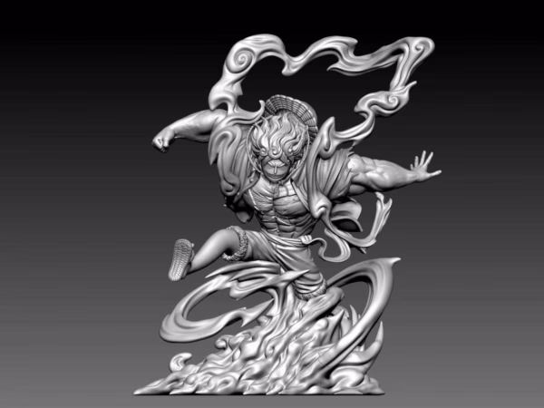 One Piece Ghost Studio Nika Luffy Resin Statue 5