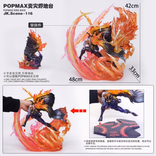 One Piece Jacksdo Studio POP Max King Base Resin Statue 6