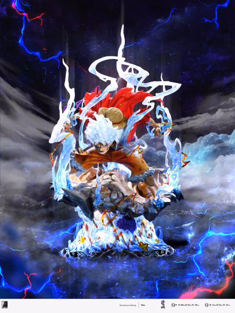 One Piece Last Sleep Studio Nika Luffy Resin Statue