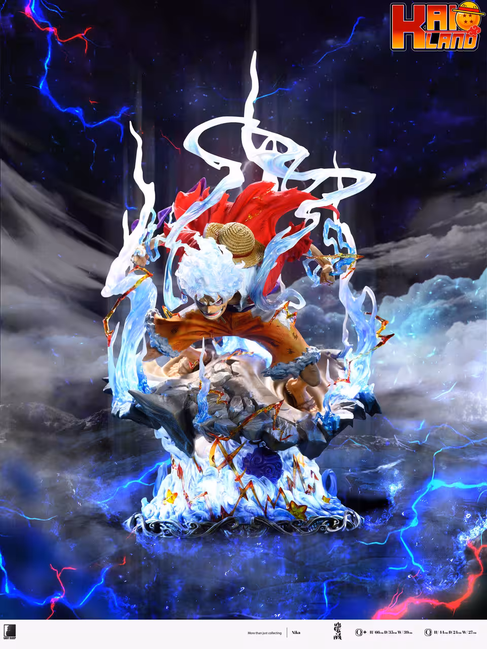 One Piece Last Sleep Studio Nika Luffy Resin Statue