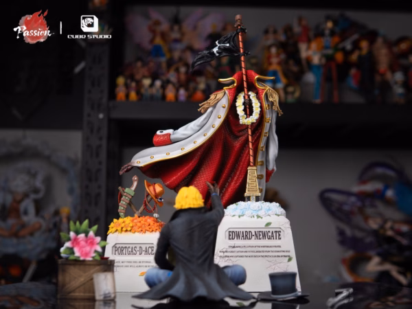 One Piece Passion Studio X Cube Studio The end of Whitebeard x ACE V2 Resin Statue 1