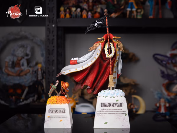 One Piece Passion Studio X Cube Studio The end of Whitebeard x ACE V2 Resin Statue 3