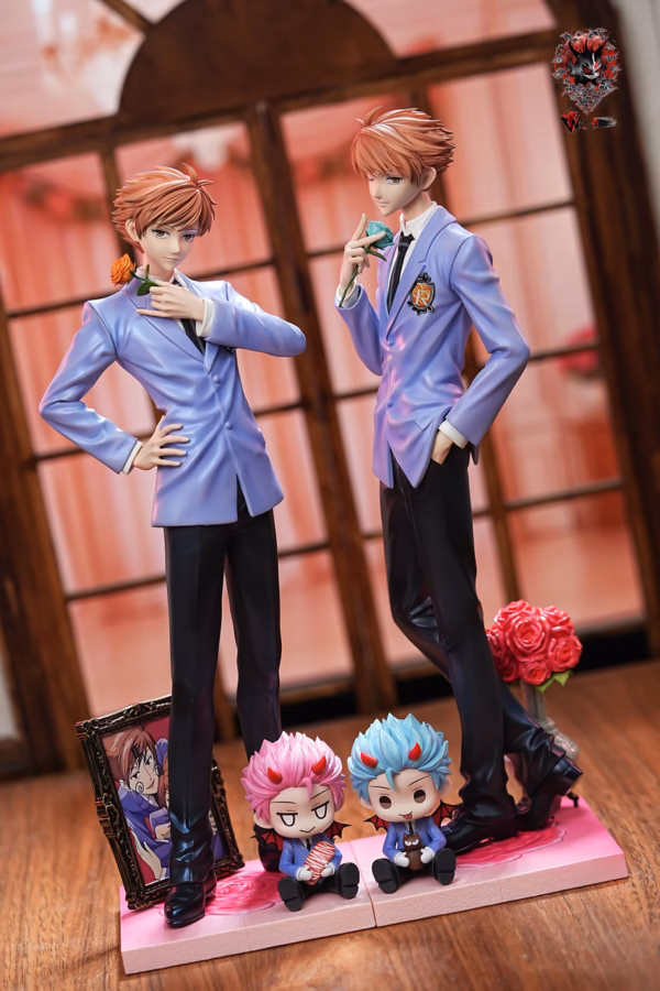 Ouran Highschool Host Club Weare A Design Studio Hikaru Hitachiin x Kaoru Hitachiin Resin Statue 1