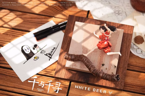 Spirited Away WhiteDeer Studio Chihiro Resin Statue 2