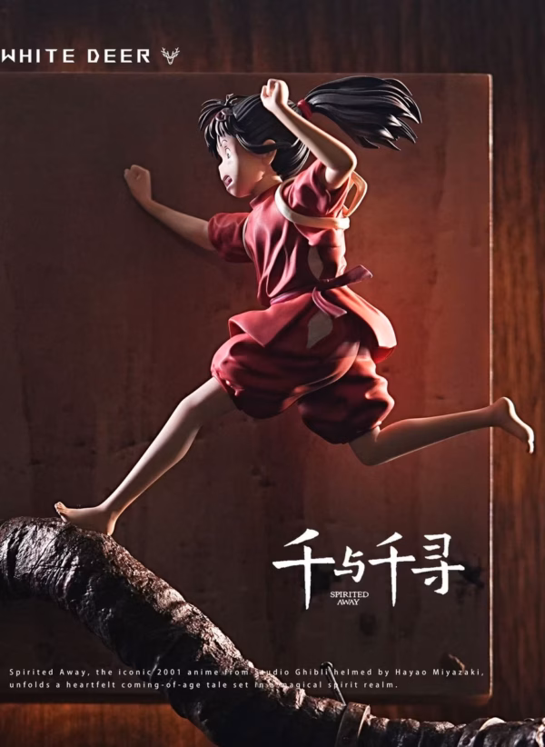Spirited Away WhiteDeer Studio Chihiro Resin Statue 3