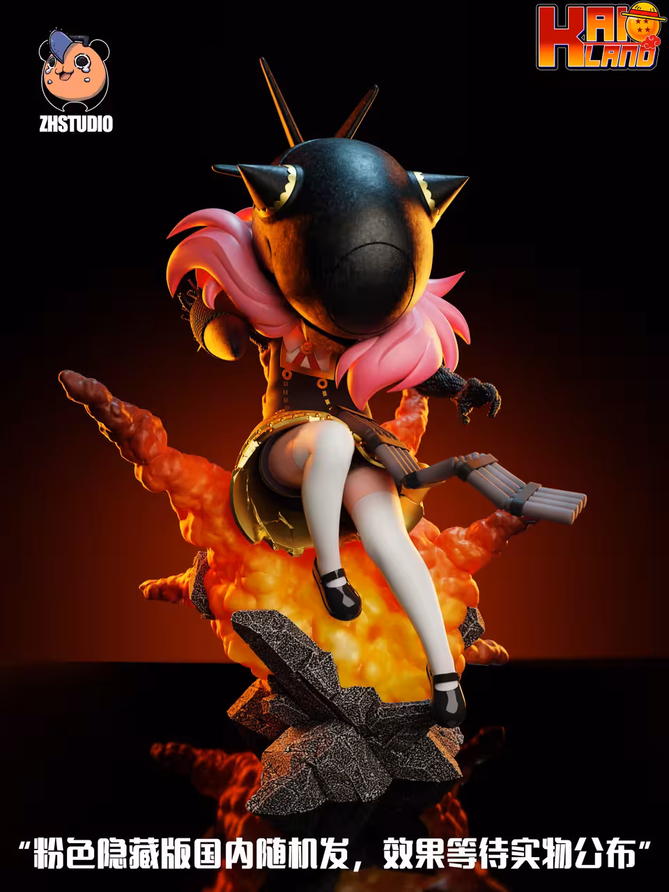 Spy × Family ZH Studio Bomb Girl Anya Cos Reze Resin Statue