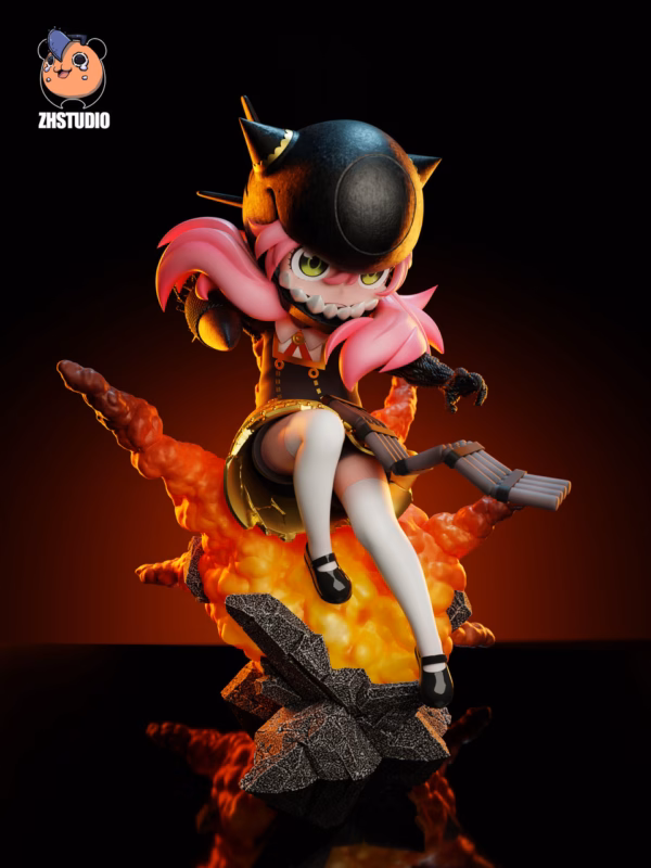 Spy × Family ZH Studio Bomb Girl Anya Cos Reze Resin Statue 2