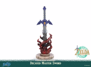 The Legend of Zelda First 4 Figures Tears of the Kingdom Decayed Master Sword Life Size Licensed Resin Statue