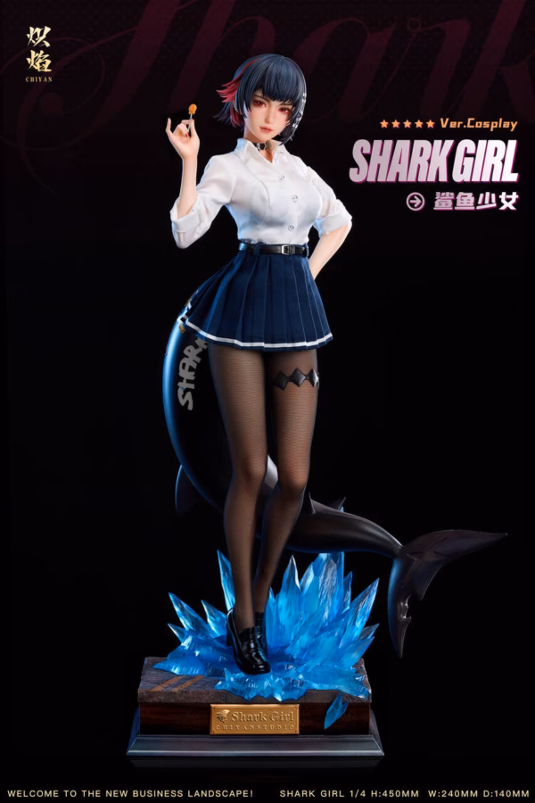 Zenless Zone Zero ChiYan Studio Shark Girl Ellen Joe Resin Statue 1