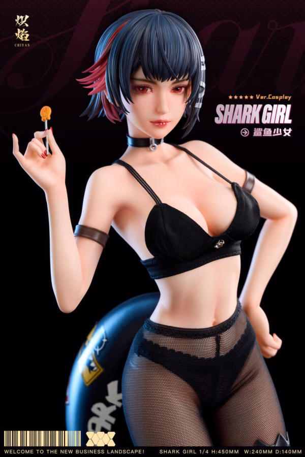 Zenless Zone Zero ChiYan Studio Shark Girl Ellen Joe Resin Statue 6