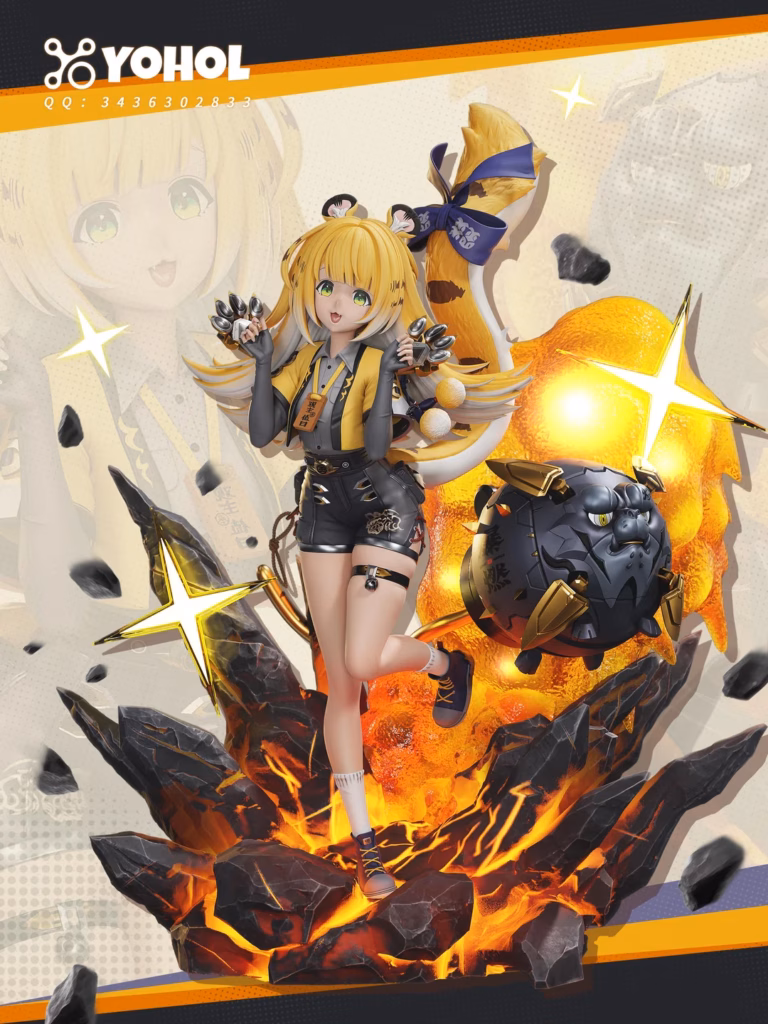 Zenless Zone Zero Yohol Studio Ju Fufu Resin Statue