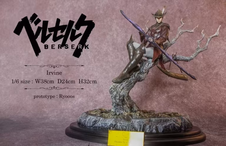 Berserk EcliPse Art Studio Hunter Ivan Resin Statue