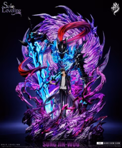 Solo Leveling Lueying Studio Monarch Sung Jin Woo Resin Statue