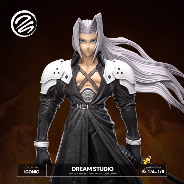 Final Fantasy VII Dream Studio OG Sephiroth Resin Statue 4 615874875 885555794195151 9034606990225046832 n