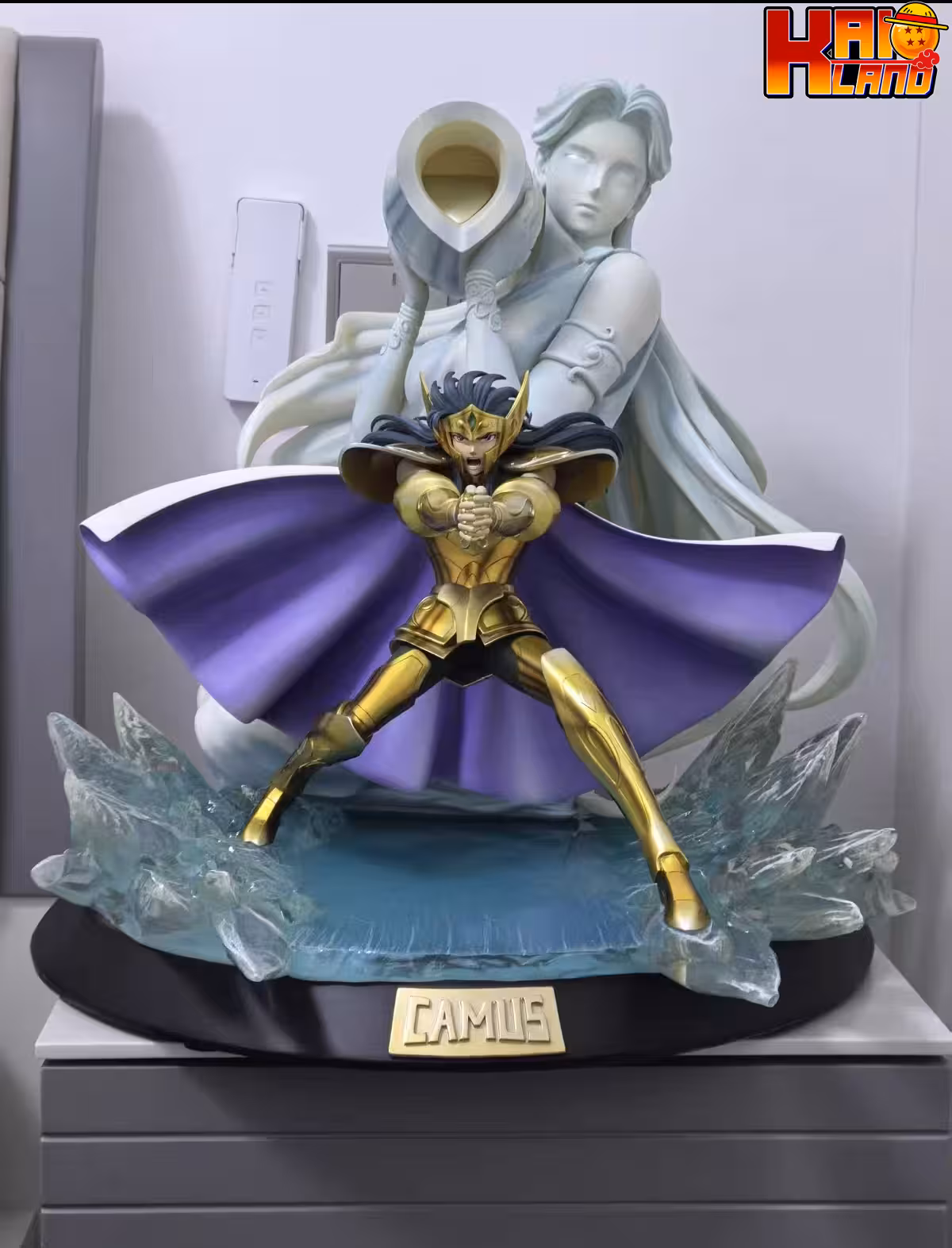 Saint Seiya Zodiakos Studio Gold Saint Camus Licensed Resin Statue