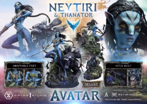 Avatar Prime 1 Studio Neytiri x Thanator Licensed Resin Statue