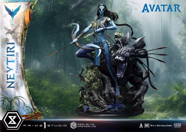 Avatar Prime 1 Studio Neytiri x Thanator Licensed Resin Statue 1