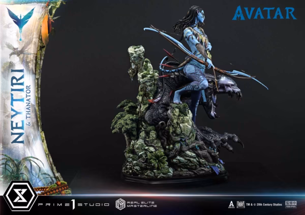 Avatar Prime 1 Studio Neytiri x Thanator Licensed Resin Statue 5