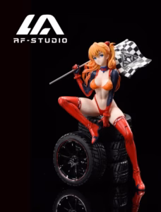 Neon Genesis Evangelion AF Studio Soryu Asuka Langley Resin Statue