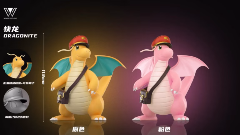 Pokemon Wonder Studio Postman Dragonite Resin Statue