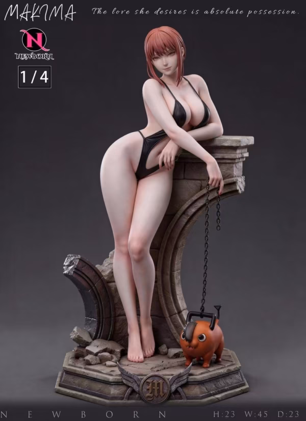 Chainsaw Man NewBorn Studio Makima Resin Statue 1
