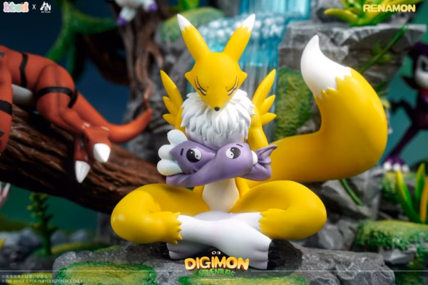 Digimon BBSD x AN Studio Digimon Adventure 03 Resin Statue 4