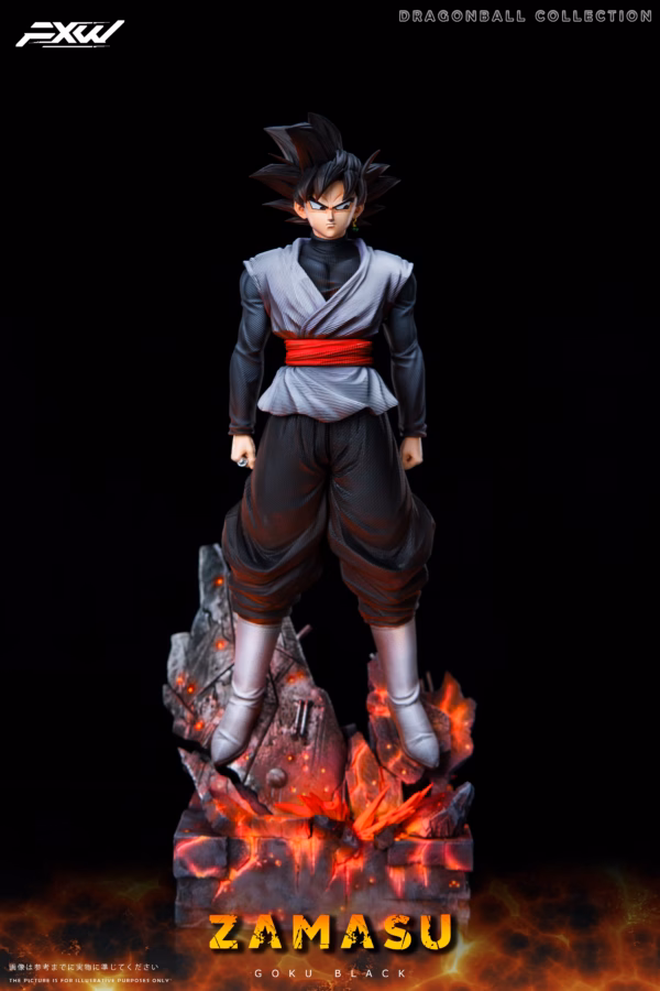 Dragon Ball FXW Studio Goku Black Resin Statue 1