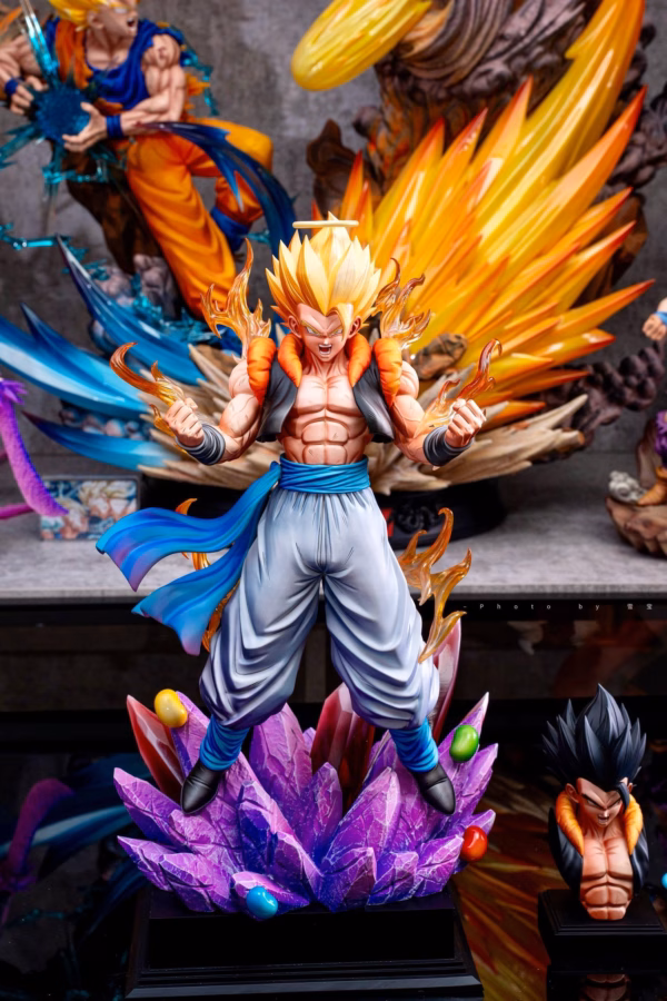 Dragon Ball Fusion Force Studio X WDF Studio Gogeta Resin Statue 3
