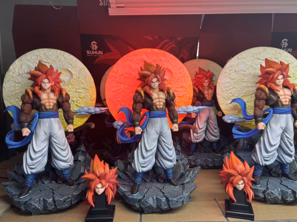 Dragon Ball Plastic Soul Studio Gogeta Super Saiyan 4 Resin Statue