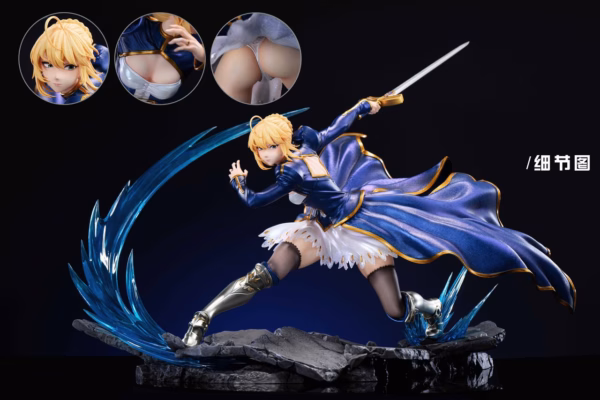 Fate Stay Night Xpic Studio Saber Artoria Pendragon x Artoria Pendragon Alter Resin Statue 1