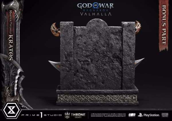 God of War Ragnarok Prime 1 Studio Thyself Kratos Licensed Resin Statue 5