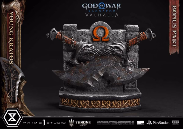 God of War Ragnarok Prime 1 Studio Young Kratos Licensed Resin Statue 6