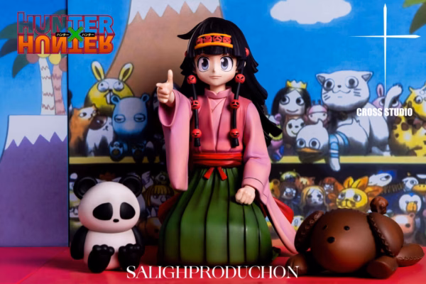 Hunter x Hunter Cross Studio Kneeling Alluka Resin Statue 1