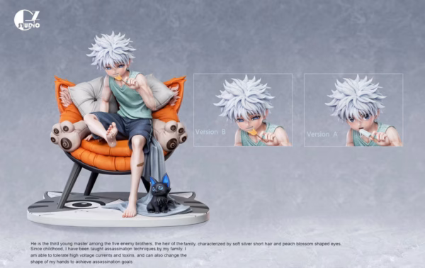 Hunter x Hunter GZ Studio Killua Zoldyck Resin Statue 7